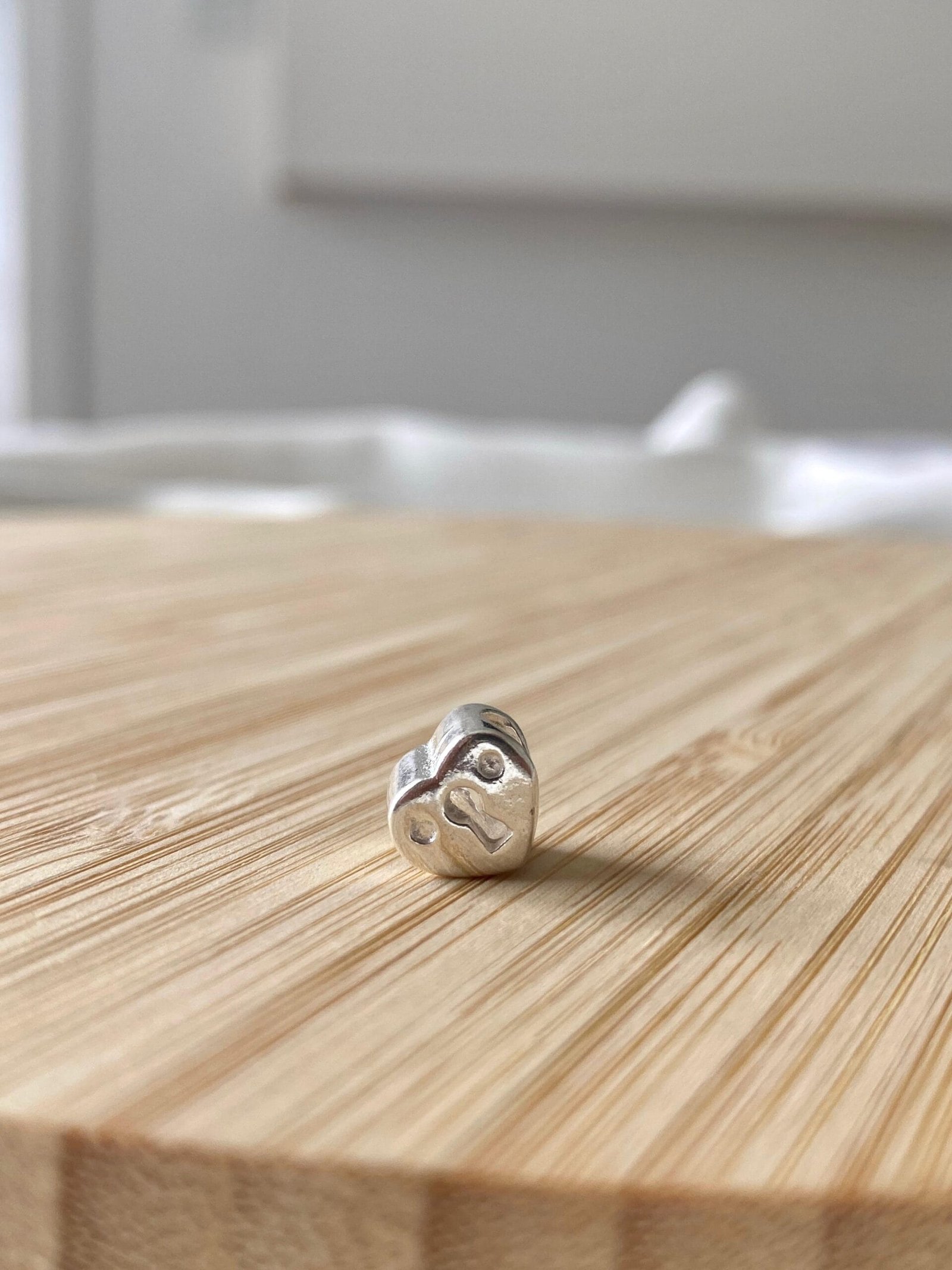 Berloque Cadeado Coração (Mod1)