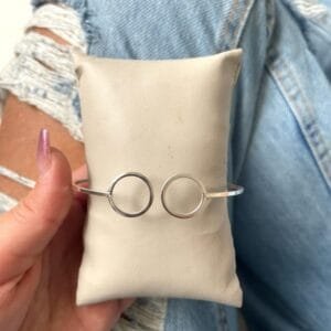 Bracelete Dois Círculos