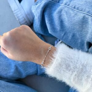 Pulseira Veneziana C/ Zircônia (Mod2)