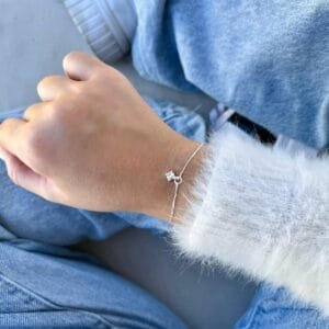 Pulseira Pingt. De Zircônia