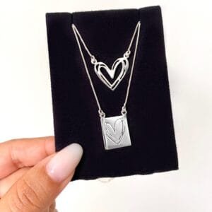 Escapulário Corações