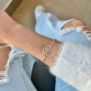 Bracelete Círculo C/ Uma Tira