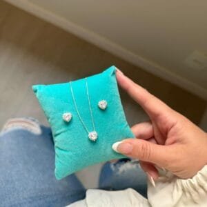 Conjunto Coração Passante Cravej.