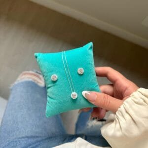 Conjunto Zircônia Redonda Cravej.