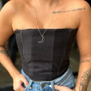 Colar Lua Vaz. (60cm)